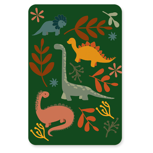 Postkaart - Dinosaurus