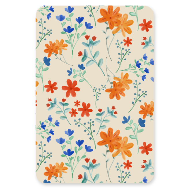 Postkaart - Floral