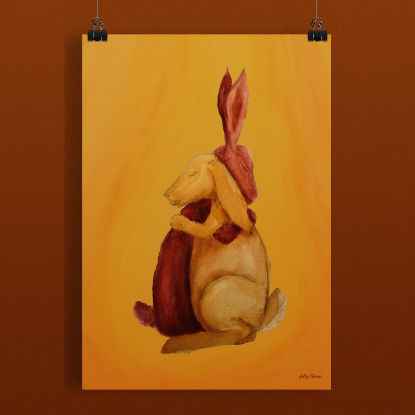 Art print A3 - Dikke knuffel