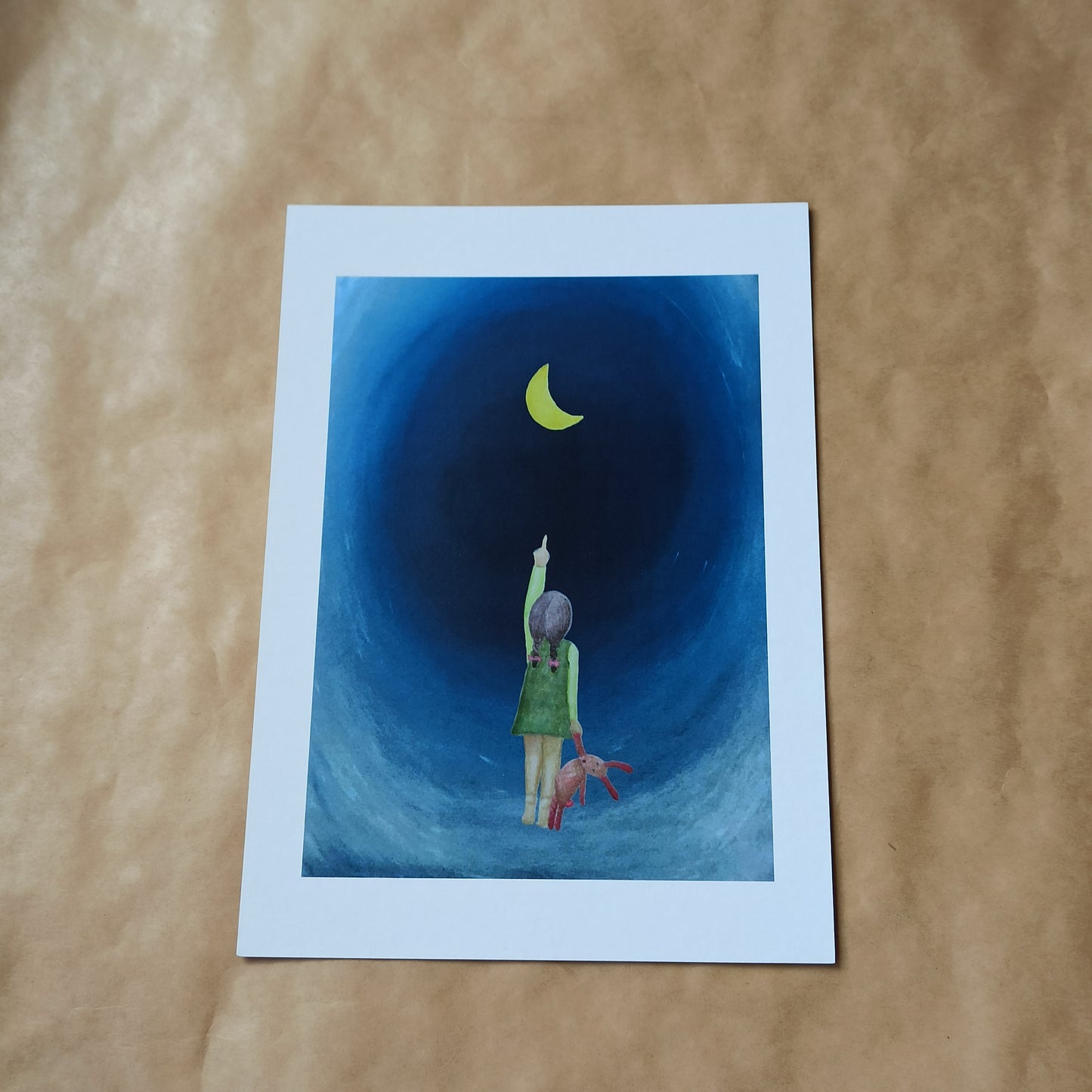 Art print A5 - Maan
