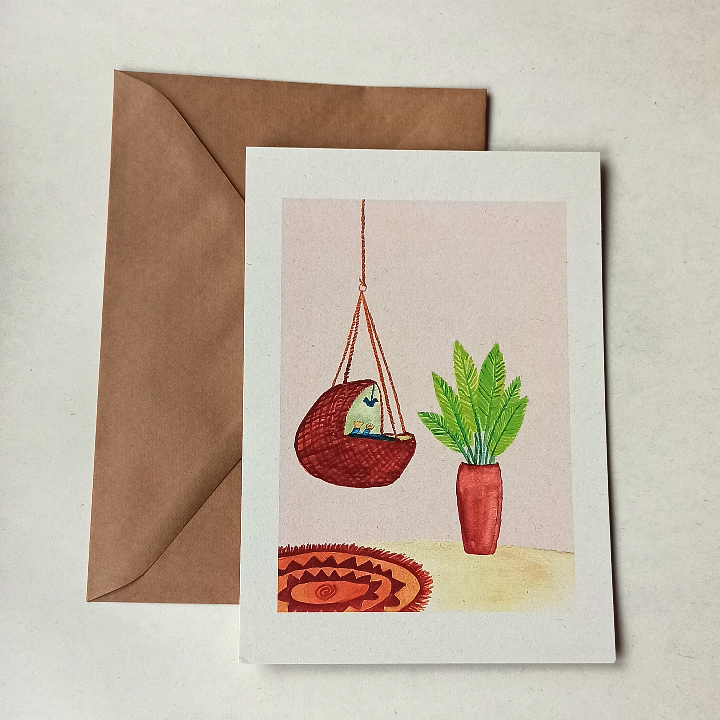Art print A5 - Wieg