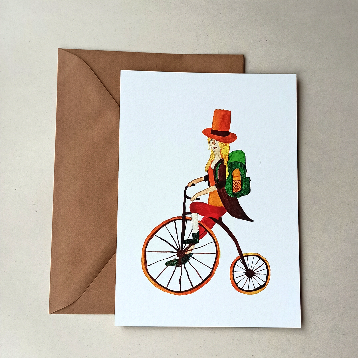 Art print A5 - ter land