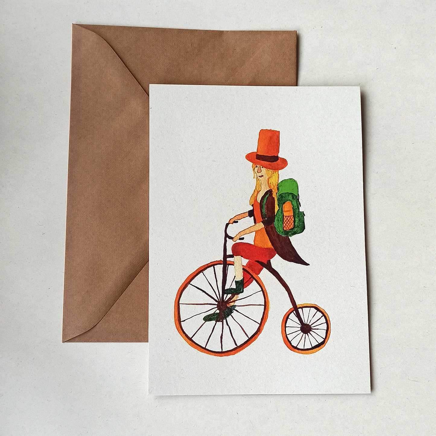 Art print A5 - ter land