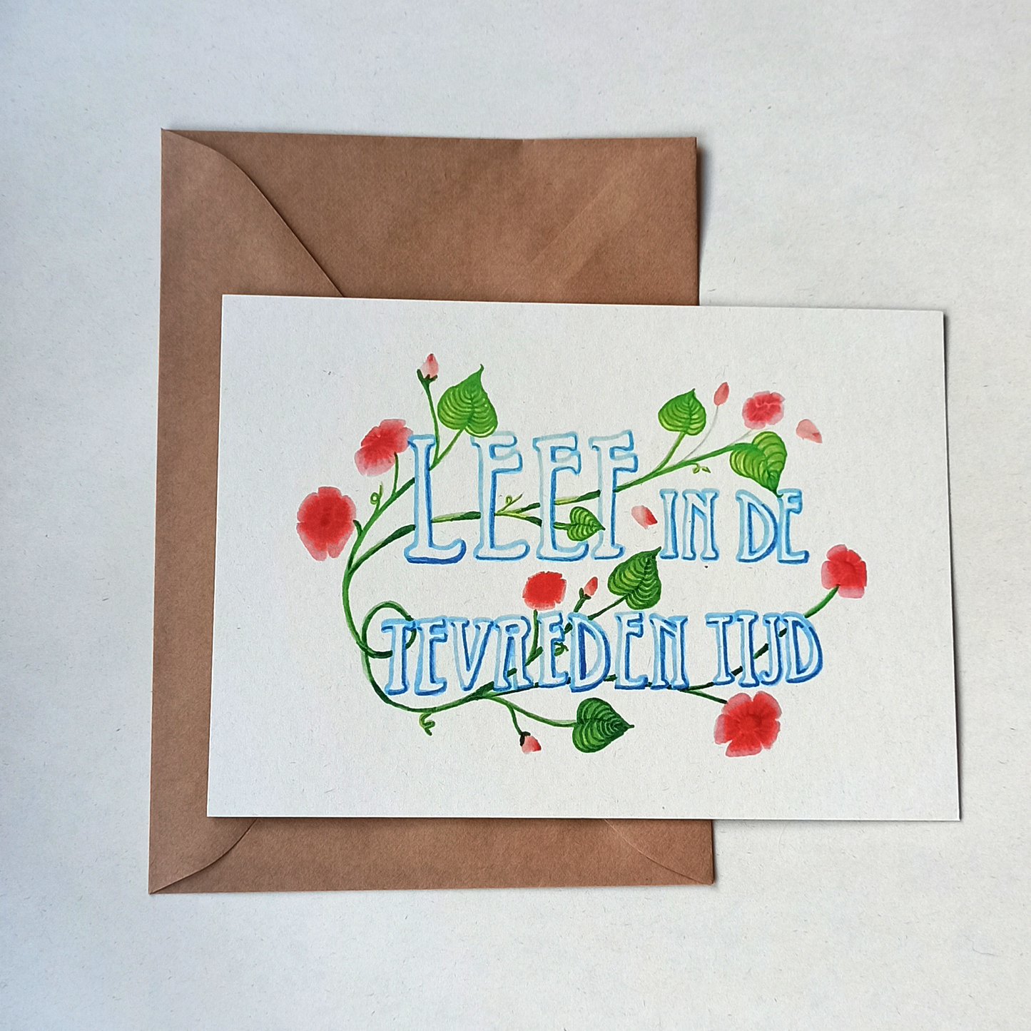 Art print A5 - Tevredentijd