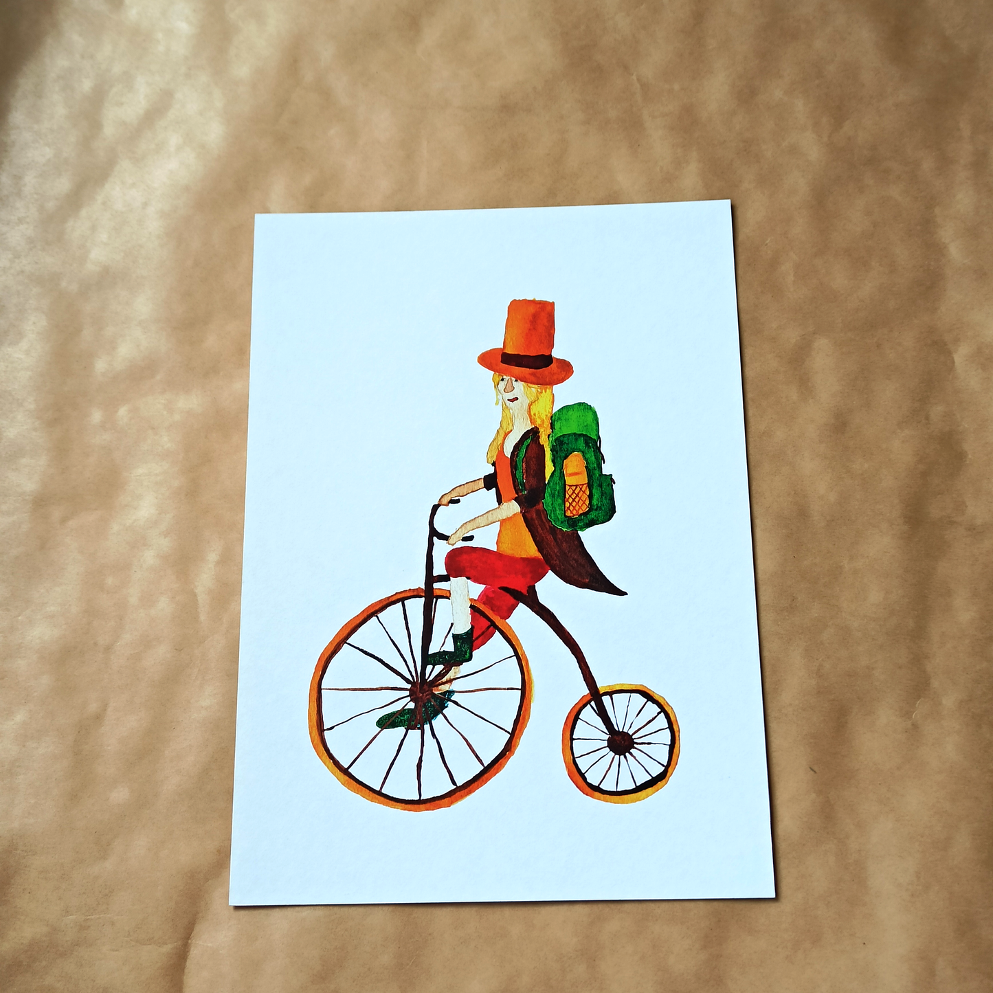 Art print A5 - ter land