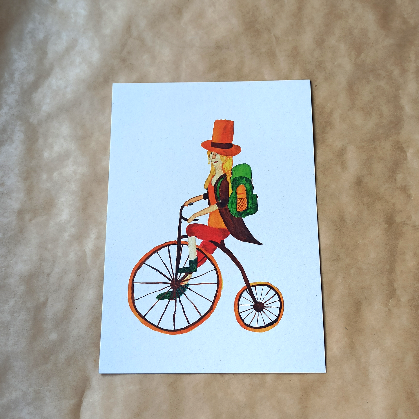Art print A5 - ter land