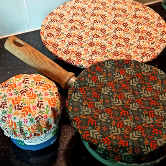 Bowl covers - Set van 3 takjes