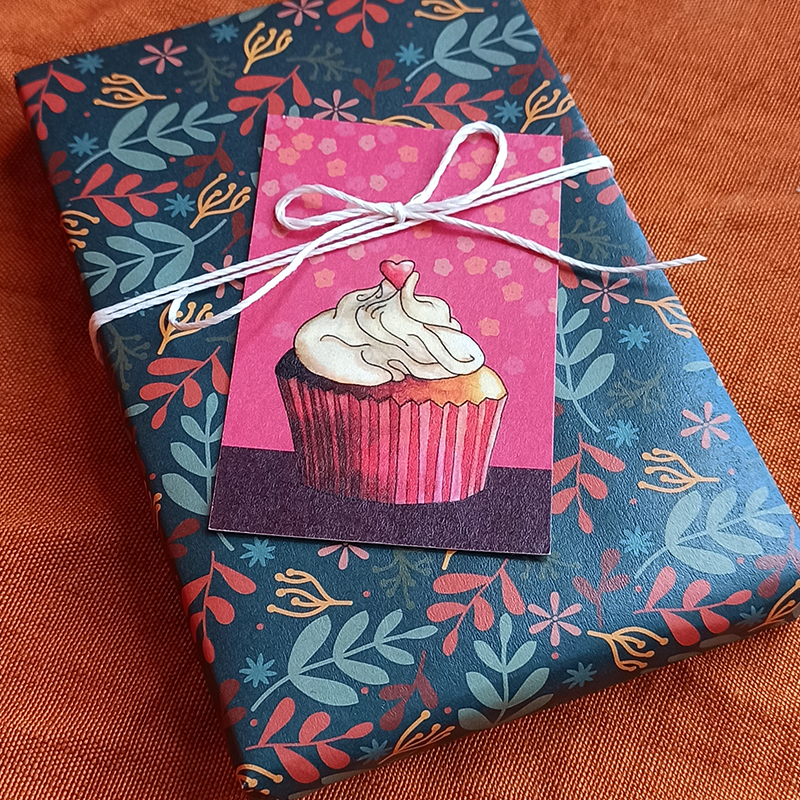 Gift tag - Hoera