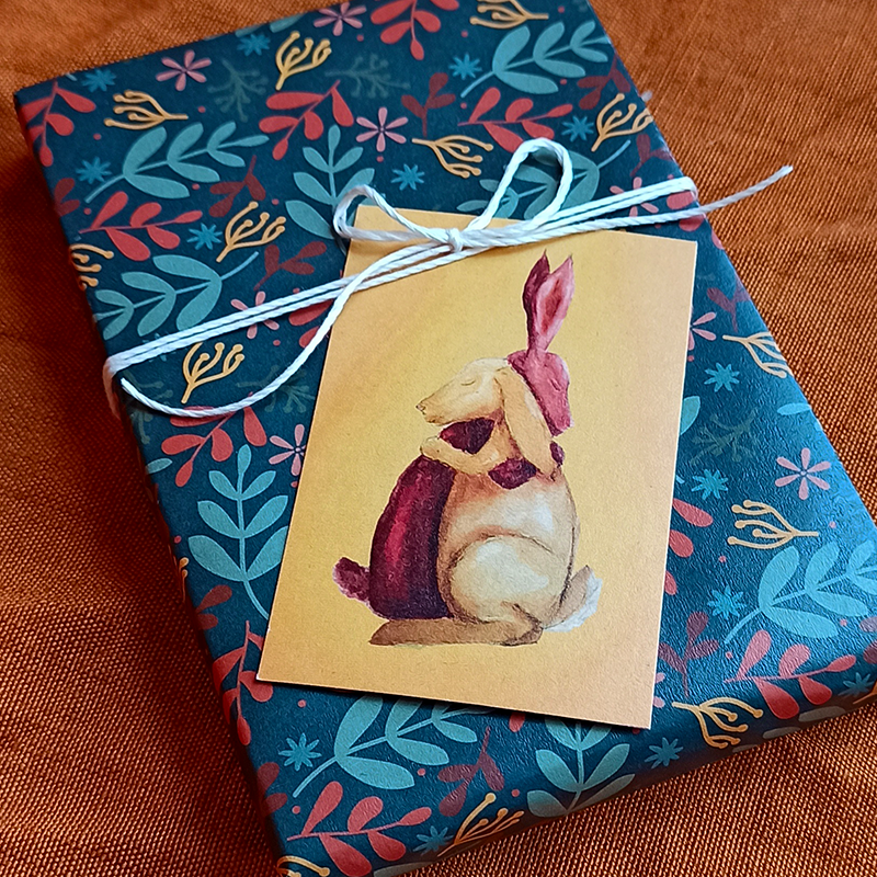 Gift tag - Dikke knuffel