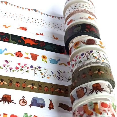 Washi tape - Tuinieren