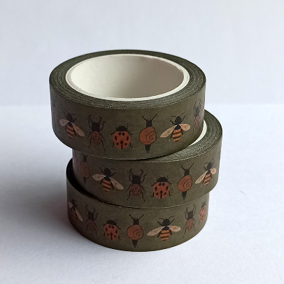 Washi tape - Insecten