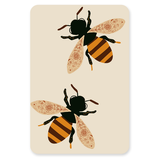 Postkaart - Bijen