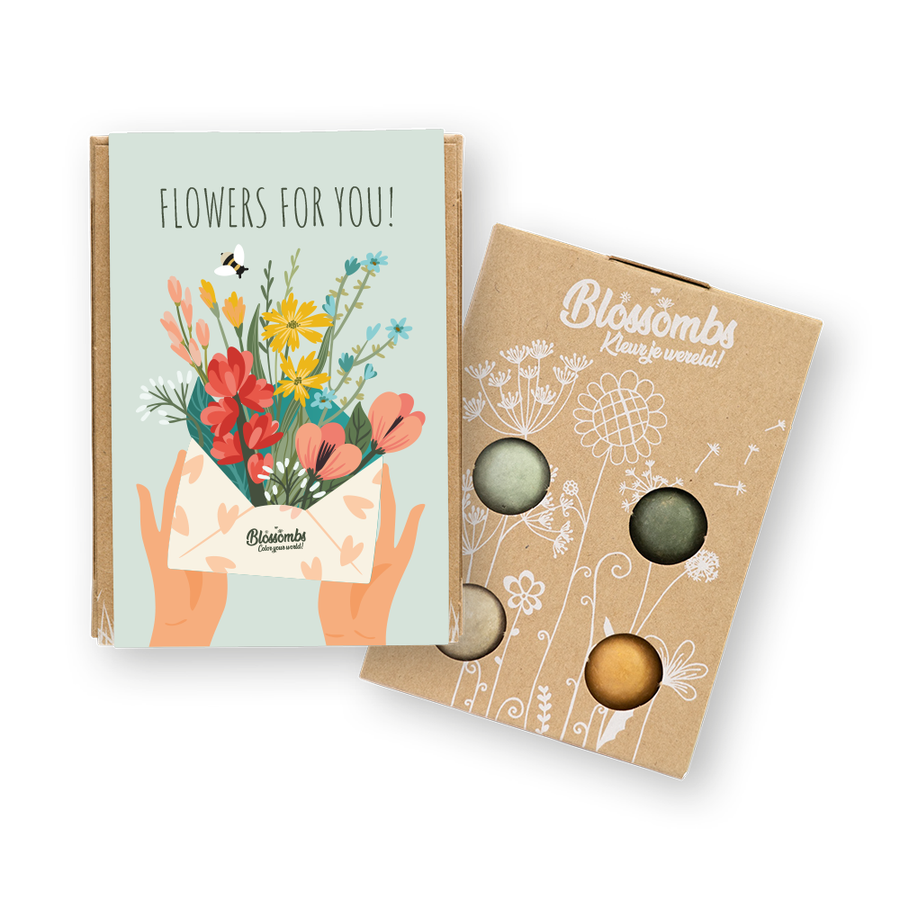 4 bio Blossombs - Flowers for you