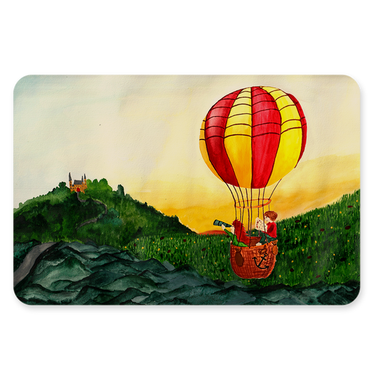 Postkaart - Luchtballon