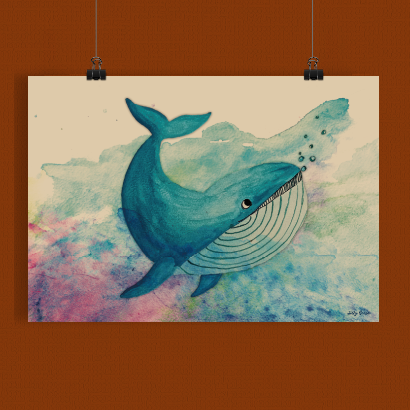 Art print A3 - Walvis